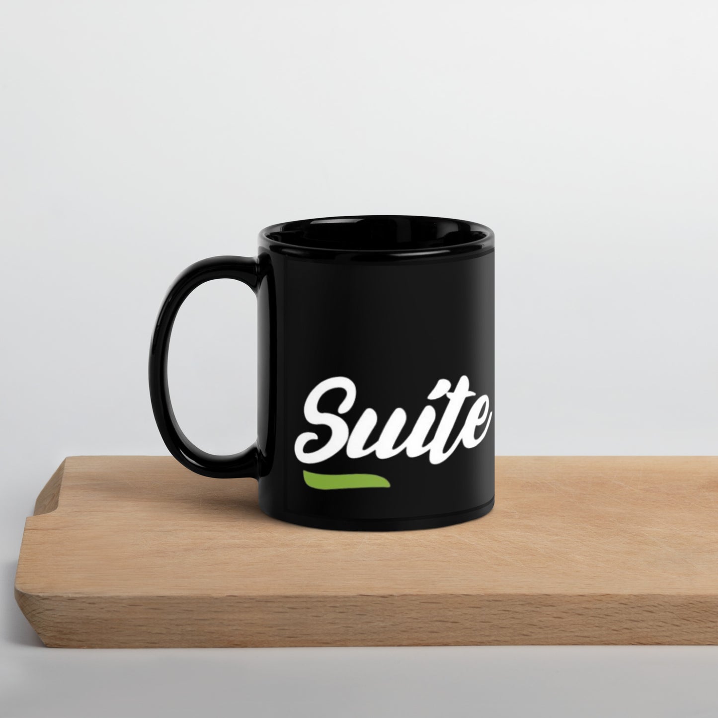 Black Glossy Mug